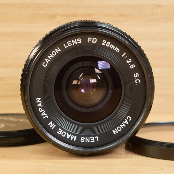 Vintage Canon FD 28mm f/2.8 S.C. Wide Angle Lens – Made in Japan - Picture 6 of 8